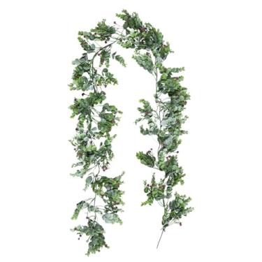 Imagem de Decoração Com Trepadeira Artificial - Decoração Vívida Ajustável De 15 Centímetros - Guirlanda De Pinheiro Decorativa,para Casa Interior Exterior Quintal Fazenda Natal Feriado Família Amigos Casamento