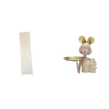 Imagem de Whtkoph Abajur de Sala de Estar com Estátua de, Porta-chaves, Decoração de Arte Moderna para Quarto, Entrada, Mesa, Guarda-roupa.