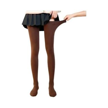 Imagem de Meias Femininas Longas Acima Do Joelho 80cm Com Silicone Antiderrapant