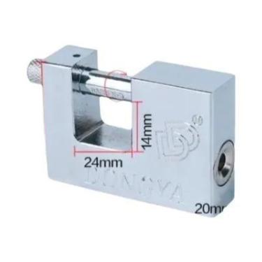 Imagem de Cadeado De Cobre Antifurto À Prova d'Água 50mm Com Chave Para Seguranç