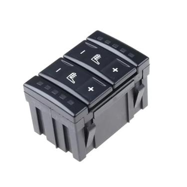 Imagem de HTNAFONI 1 interruptor de aquecimento elétrico para assento de carro OEM 6M2T-19K314-AC (Cor: Preto)