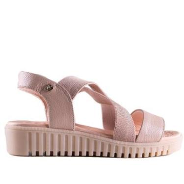 Imagem de Sandália Rasteira Feminina Lia Line Comfort 234571814 Nude-Feminino