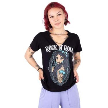 Imagem de Blusa Corrente Princesa Lady Tattoo -  Preta - Artrock, p