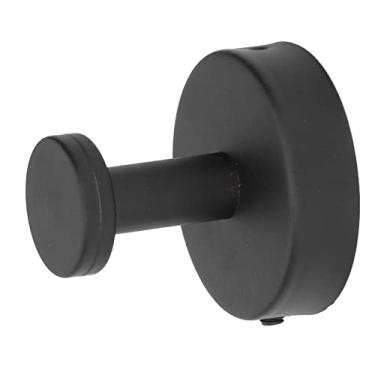 Imagem de aqxreight Gancho de Casaco único 304 Aço Inoxidável Preto Montado na Parede Toalha Cabide de Chapéu para Banheiro Cozinha Pode Acabamento Diário Corrosão Descoloração Qualidade é Gancho de Casaco de