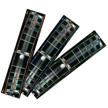 Imagem de Tapete de Putting de Golfe, Kit de 3 Peças com Trilho para Putt, Green de Putting para Interior, para Golfistas Iniciantes Homens Mulheres Exercício Interior e Exterior