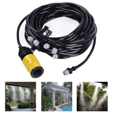 Imagem de Mangueira Climatizadora Nevoa Kit Sistema Irrigacao Jardim - TATUDEBOA