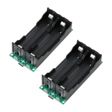 Imagem de Micro Traders 2 unidades 15W 5V 3A módulo de carregamento de impulso de bateria de alta potência para 2 células de íon de lítio 18650