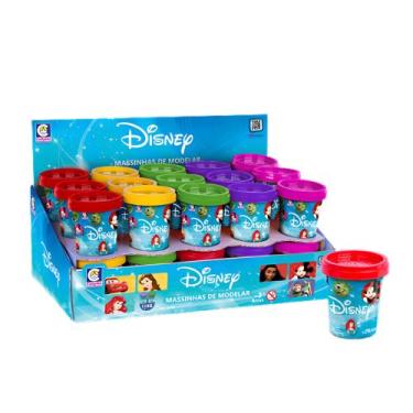 Imagem de Brinquedo Infantil Massinha de Modelar Disney 115G Sortida e Unitária 
