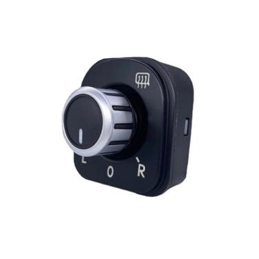 Imagem de Interruptor do espelho retrovisor elétrico para carros MK5, JMK6, Jetta, JMK5, JCC, Sharan e Rabbit. Botão de ajuste do espelho retrovisor (código 5ND959565).