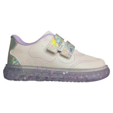 Imagem de Tênis Menina Pampili LED Holográfico 483.058-Feminino
