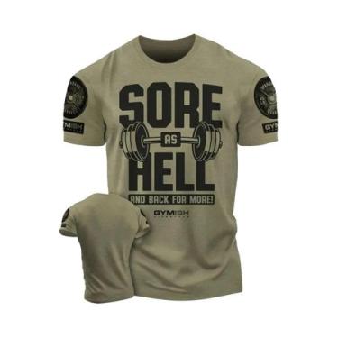 Imagem de Camiseta Masculina De Gola Redonda Respirável De Alta Qualidade Com Es