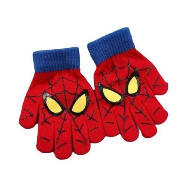 Imagem de Luvas De Inverno Tricotadas Para Crianças Marvel Spider-Man, Quentes P