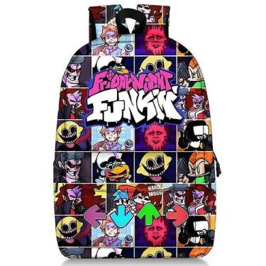 Imagem de Bolsa Friday Night Funkin Series, mochila diária com estampa - Gloome 