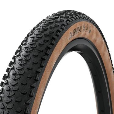 Imagem de Continental Pneu de mountain bike Dubnital 29 x 2,40 sem câmara | 1 pacote, rápido e aderente em terreno rígido, classificação de bicicleta elétrica E25, dobrável — composto rápido, estrutura de