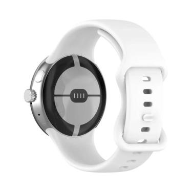 Imagem de Pulseira De Silicone Respirável Para Google Pixel Watch 4/3 45mm 41mm 