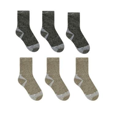 Imagem de Kit 6 pares de meias Trekking Coolmax Cano Longo Selene 4025, 34-39, P