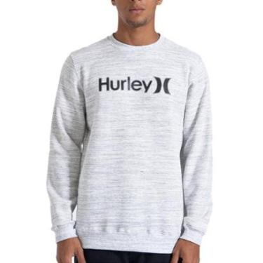 Imagem de Moletom Careca Hurley Snow Branco-Masculino