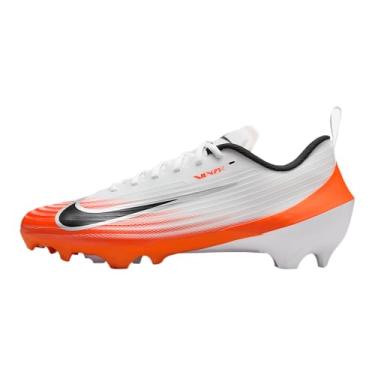 Imagem de Nike Chuteiras Vapor Speed 3 (FB3303-102, branco/vermelho universitário/preto), Branco/Laranja Segurança/Prata Metálica/Preto, 47