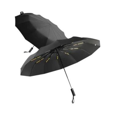 Imagem de Guarda-chuva De Negócios Unissex Reforçado Com 24 Varetas, Resistente 