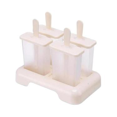 Imagem de Molde De Picolé DIY Com Palito De Plástico, Máquina De Sorvete Caseiro