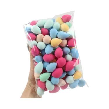 Imagem de Mini Esponjas De Maquiagem Sem Látex, Ativadas Por Água, Para Base, BB