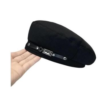 Imagem de Boina Feminina Vintage Leve De Algodão Com Fechamento Ajustável Por Co