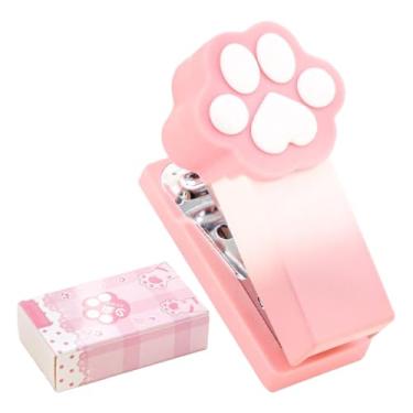 Imagem de Grampeador de escritório, prendedores de de garra de gato, grampeador prático | para 2 a 15 folhas encadernadas escritório, escola, sala de aula, lembrancinhas de festa de Natal, viagens