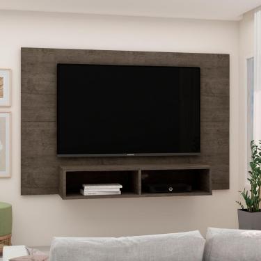 Imagem de Painel Para Tv Até 50 Polegadas Com Nicho Cor Rústica Demolição Genialflex