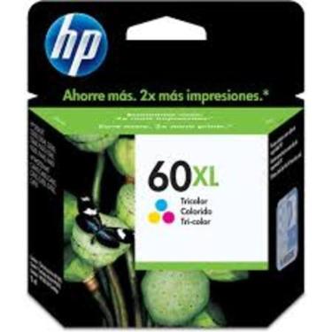 Imagem de Cartucho Hp 60xl Preto + 60xl Color Conjunto