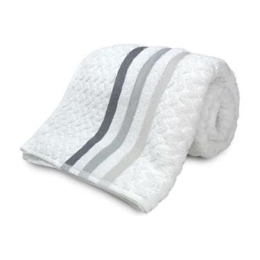 Imagem de Toalha rosto jacquard trento - 50 x 70 - branco - corttex