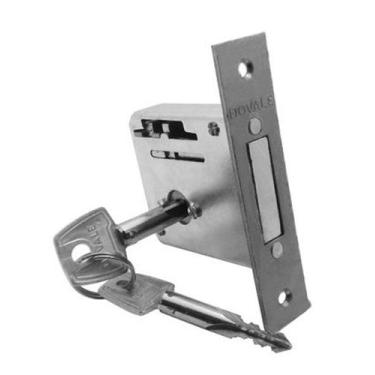 Imagem de Fechadura Trava De Segurança Tetra Chave Dovale c/2 chaves e rosetas