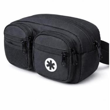 Imagem de Bolsa Unisex Pochete Peito Maktub Spiff Tira Colo Shoulder Bag Crossbody Preto-Unissex