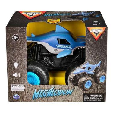 Imagem de Monster Jam  Carrinho Megalodon 124 Com Luz E Som - Sunny Brinquedos
