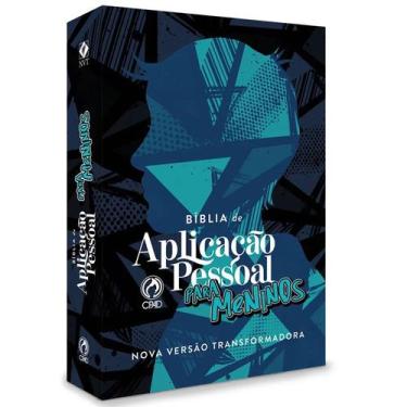 Imagem de Bíblia Nvt De Aplicação Pessoal Para Meninos - Capa Dura Azul (NVT) - 