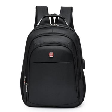 Imagem de Mochila Crosswave Masculina Executiva Impermeável Grande USB Notebook Trabalho 19 Litros-Unissex