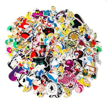 Imagem de Adesivos Alices In Wonderlands Anime Wonderlands à prova d'água, 70 un