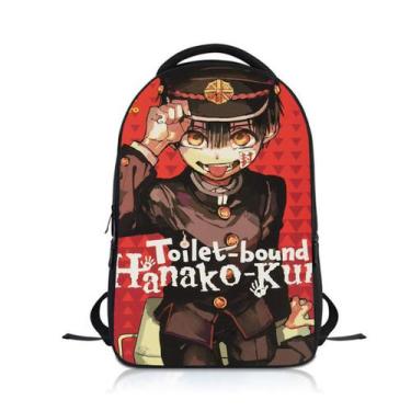 Imagem de Mochila Toiletbounds Hanakokunss para crianças School Oxford 24x12x30c
