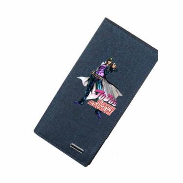 Imagem de Carteira JoJo's Bizarre Adventures Anime Characters Slim BiFold - Yiwe