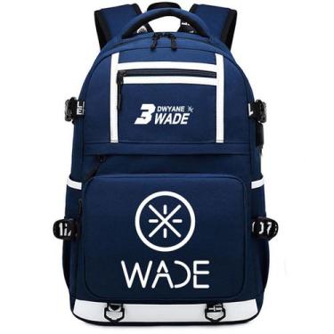 Imagem de Mochila escolar infantil Wades Impressa em 3D Oxford 30x15x47cm - yiwe