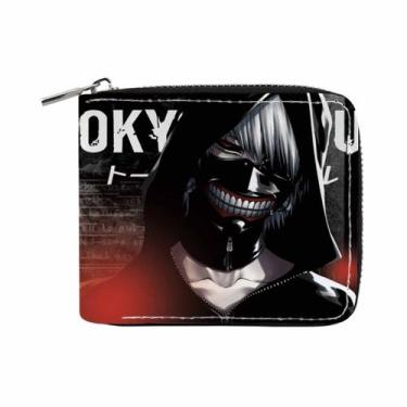 Imagem de Carteira Tokyo Ghoul Kaneki Ken Anime Characters Slim Bifold - Yiweisa