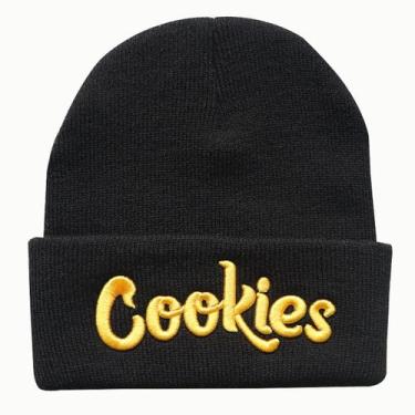Imagem de Chapéu de malha, gorro de inverno, chapéus Slouch H Anime Letter Cooki