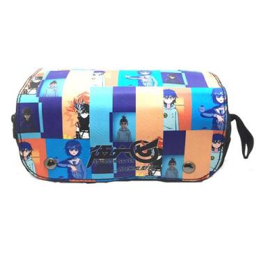 Imagem de Caixa de lápis Scissor Seven Bolsa de papelaria de grande capacidade -