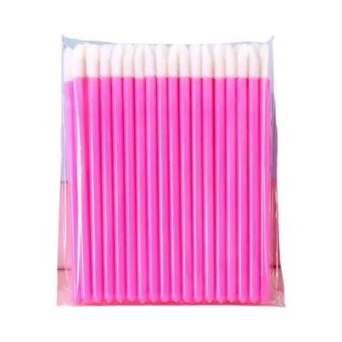 Imagem de Pincéis Descartáveis Para Lábios Femininos, Aplicadores De Batom E Glo
