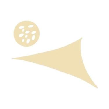 Imagem de Toldo Triangular Impermeável Para Exterior, Sombra Para Piscina E Quin