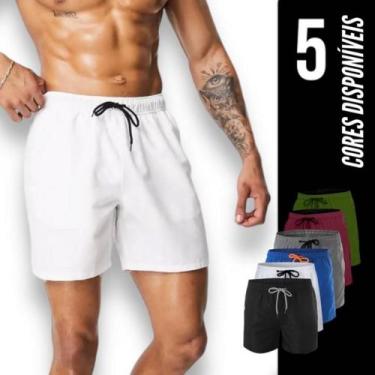 Imagem de 1 Short Bermuda Tactel Academia Praia Treino Corrida Masculina TRAININ