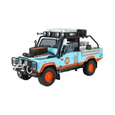 Imagem de Carro Esportivo De Liga Metálica Land Rover Defender Em Escala 1:24 Pa