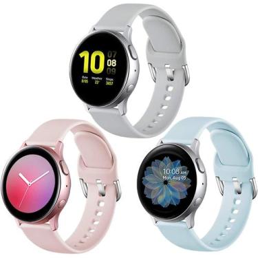 Imagem de Kit 3 Pulseiras 22mm Compativel com GTR4 GTR 4 GTR 3 GTR 3 Pro GTR 2 G