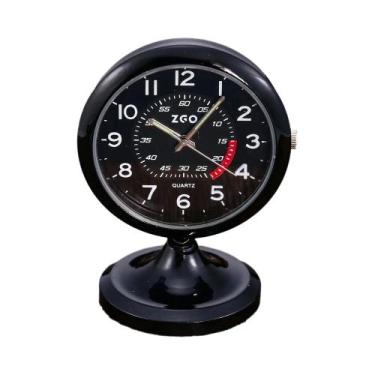 Imagem de Relógio De Mesa North Star Quartz Com Alarme Eletrônico E Luz Noturna,