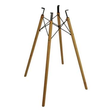 Imagem de Base Bistro Pulpito 95cm Eiffel Charles Eames Para Bar Barzinho Café P