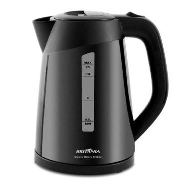 Imagem de Chaleira Elétrica Britânia BCH06P 1,7 Litros Preta com Desligamento Au